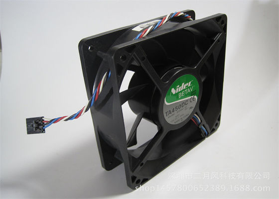 Heat Dissipation Mining Rig Cooling Fans 2.4W 50000Hrs 3000 Rpm Case Fan