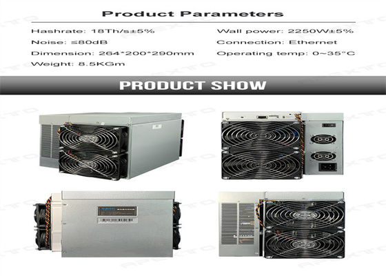 Metal New KDA  Miner Goldshell KD5 Miner 18T 2250W