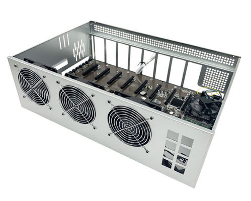 12 Gpu Mining Rig Frame Case New Asic Miner Rack Eth For Atx Gtx Graphics Card