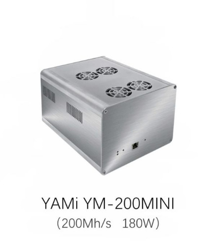 2022 Brand New YAMI Tech ETH ETC Asic Miner YM-200 MINI 200M 180W Ethash Mining